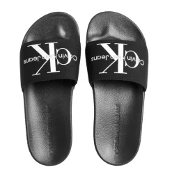 Calvin Klein Jeans Sliders in Black