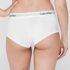 Calvin Klein Modern Cotton Boy Boy Shorts in White