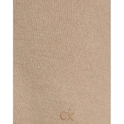 Calvin Klein Neck Sweater in Beige