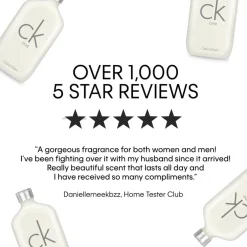 Calvin Klein One Eau De Toilette in Clear