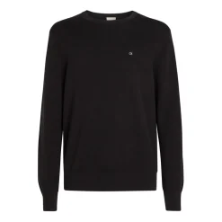 Calvin Klein Pique Structure Sweater in Black