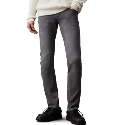 Calvin Klein Slim-Fit Jeans in Grey