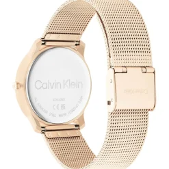 Calvin Klein Steel Mesh Analogue Watch in Grey
