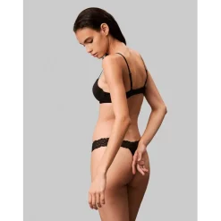 Calvin Klein Thong in Black