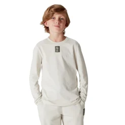 Canterbury British And Irish Lions Outback Long Sleeve T-Shirt 2025 Juniors in White