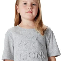 Canterbury British And Irish Lions Momentum T-Shirt 2025 Juniors in Grey