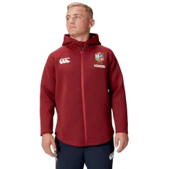 Canterbury British And Irish Lions 2024 Everest Hoodie Adults in Red