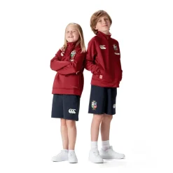 Canterbury British And Irish Lions 2024 Quarter Zip Fleece Juniors in Red