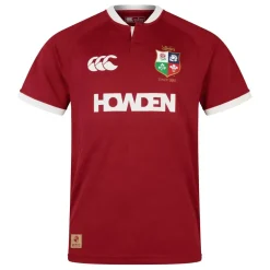Canterbury British And Irish Lions 2024 Shirt Adults in Red