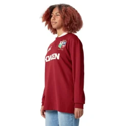 Canterbury British And Irish Lions 2024 Long Sleeve Classic Shirt Adults in Red