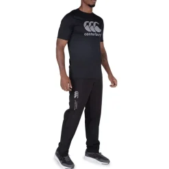 Canterbury Mens Essential T-Shirt in Black