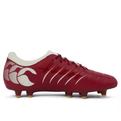 Canterbury Mens Phoenix 2 Team Firm Ground Rugby Boots in Red