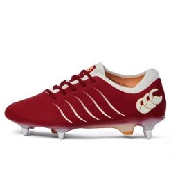Canterbury Mens Phoenix 2 Elite Soft Ground Rugby Boots in Red