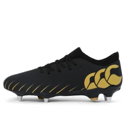 Canterbury Mens Speed Pro Soft Ground Rugby Boots in Black