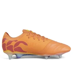 Canterbury Phoenix Genesis Elite Soft Ground Rugby Boots in Orange