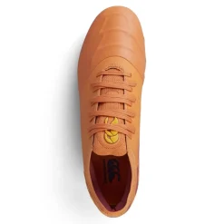 Canterbury Phoenix Genesis Elite Soft Ground Rugby Boots in Orange