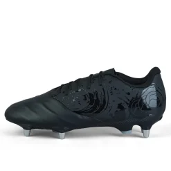 Canterbury Phoenix Team Soft Ground Rugby Boots in Black
