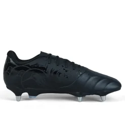 Canterbury Phoenix Team Soft Ground Rugby Boots in Black