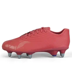 Canterbury Stampede Groundbreak Pro Soft Ground Rugby Boots in Red