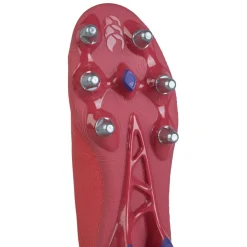 Canterbury Stampede Groundbreak Pro Soft Ground Rugby Boots in Red