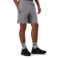 Canterbury Tempo Knit Shorts Adults in Grey
