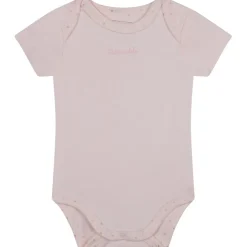 Carrement Beau Aio Bib Onesie Set in Pink