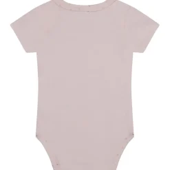 Carrement Beau Aio Bib Onesie Set in Pink