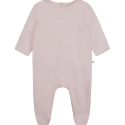 Carrement Beau Aio Bib Onesie Set in Pink