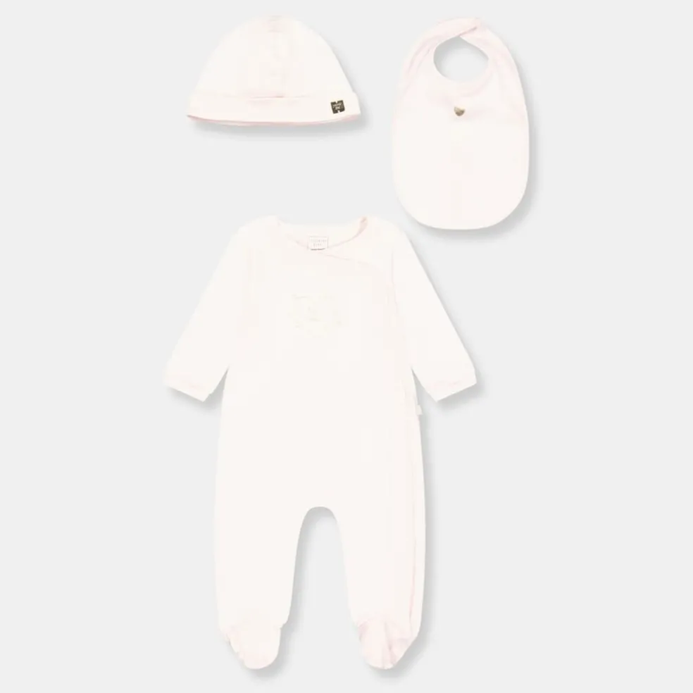 Carrement Beau Newbrn Set in Pink