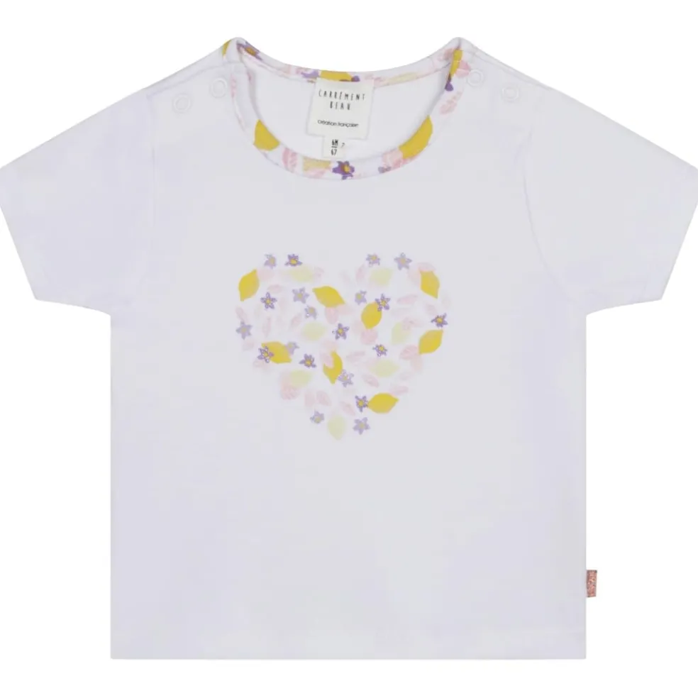 Carrement Beau Shrt T Set in White