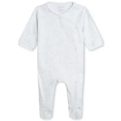 Carrement Beau V Neck Long Sleeve Onesie in White