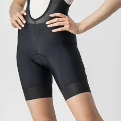 Castelli Womens Prima Bib Shorts in Black
