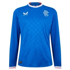 Castore Long Sleeve Crew Neck Regular Fit T-Shirt in Blue