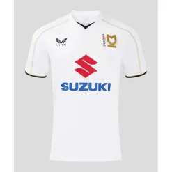 Castore Mk Dons Home Shirt 2024 2025 Adults in White