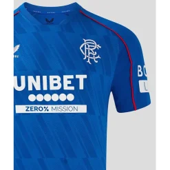 Castore Rangers Authentic Home Shirt 2024 2025 Adults in Blue