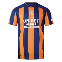 Castore Rangers Third Shirt 2023 2024 Adults in Blue