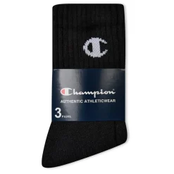 Champion 3p Crw Sk C in Black