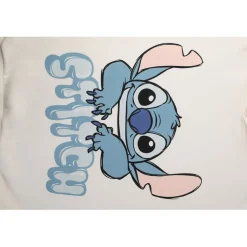 Character Hooded Relaxed Fit Long Sleeve Sweatshirt in White