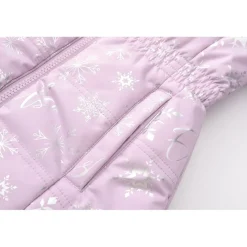 Character Winter Coat For Girls in Pink