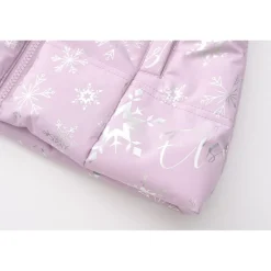 Character Winter Coat For Girls in Pink