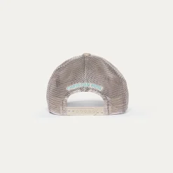 Christian Rose Box Logo Trucker Cap in Multi