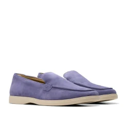 Clarks Easy Venetian Loafers in Blue