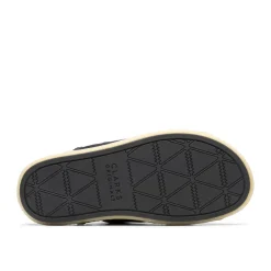 Clarks Originals Overleigh Sliders in Black