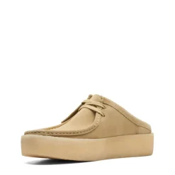 Clarks Originals Wallabee Cup Suede Shoes in Brown