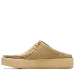 Clarks Originals Wallabee Cup Suede Shoes in Brown