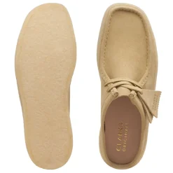 Clarks Originals Wallabee Cup Suede Shoes in Brown