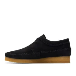 Clarks Originals Weaver Suede Shoes in Black