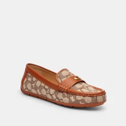 Coach C Driver in Brown