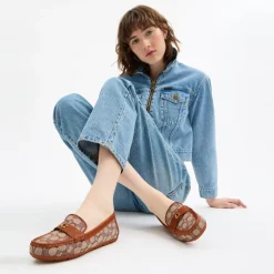 Coach C Driver in Brown