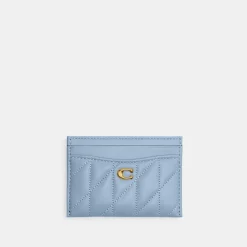 Coach Card Holder in Blue